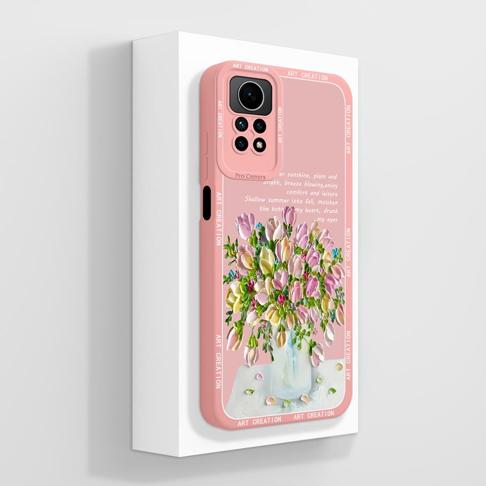 Für Xiaomi Redmi Note 12 Pro 4G 5G Hülle Einzigartig Vollschutz Flüssigsilikon Anti-Schock Abdeckung Für Redmi Note12 Pro 12Pro Funda