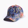 Dyed Graffiti Letter Print Baseball Cap, with Rich Colors, Suitable for Both Men and Women, Featuring a Street Hip-Hop .