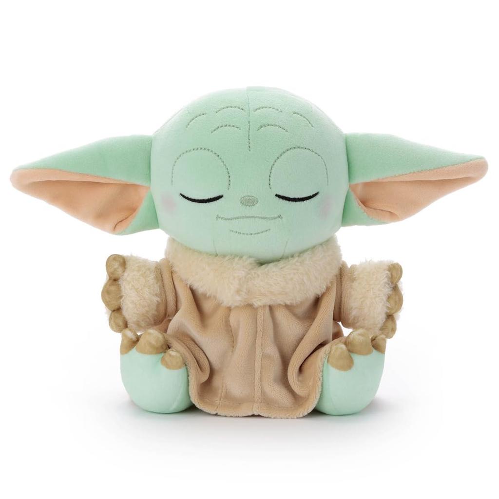 TAKARATOMY A.R.T.S Star Wars Character Sleeping Friend Plush Toy S, Grogu, Approx. 25cm Wide