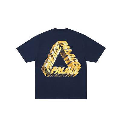 Camiseta Pulida P3 Azul Marino Unisex Tops Azul P29TS043