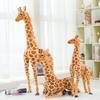 Simulation giraffe doll plush toy sika deer doll creative deer ornament photography prop children's gift