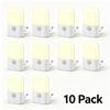 Motion Sensor Plug In Night Light, Dusk to Dawn LED Wall Night Lamp for Bathroom Kids Room