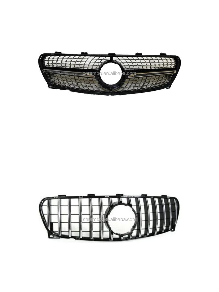 Diamond-Style Front Grille Mesh for Mercedes GLA X156, GLA200, GLA250, GLA45