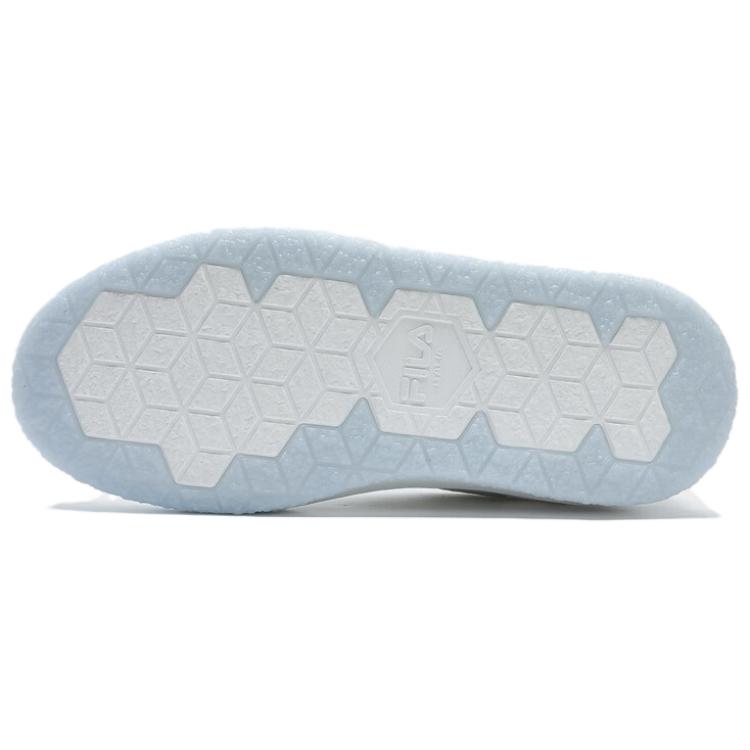 New FILA OLIMPICA Low Top Skateboard Shoes Women's White Blue F12W431209FBW