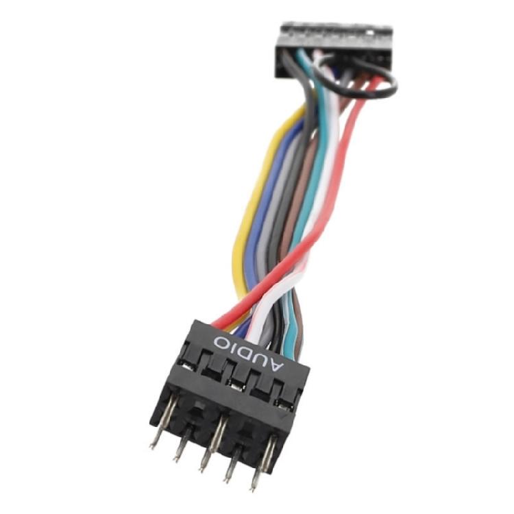 13Pin To 9Pin Front Panel Sound Cable for Lonovo Motherboards Clear Sound Transmission In ATXs Computer Case