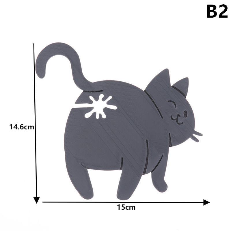 

Funny Cat Bread Clip 3D Printed Bag Clip Bag Holder Novelty Kitchen Gadget For Cat Lovers Food Storage Home Decor B2
