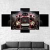 Red Rod Car Canvas 5 Piece Five Panel Print Modern Wall Art Poster Picture Home Decor Gift For Him For Her