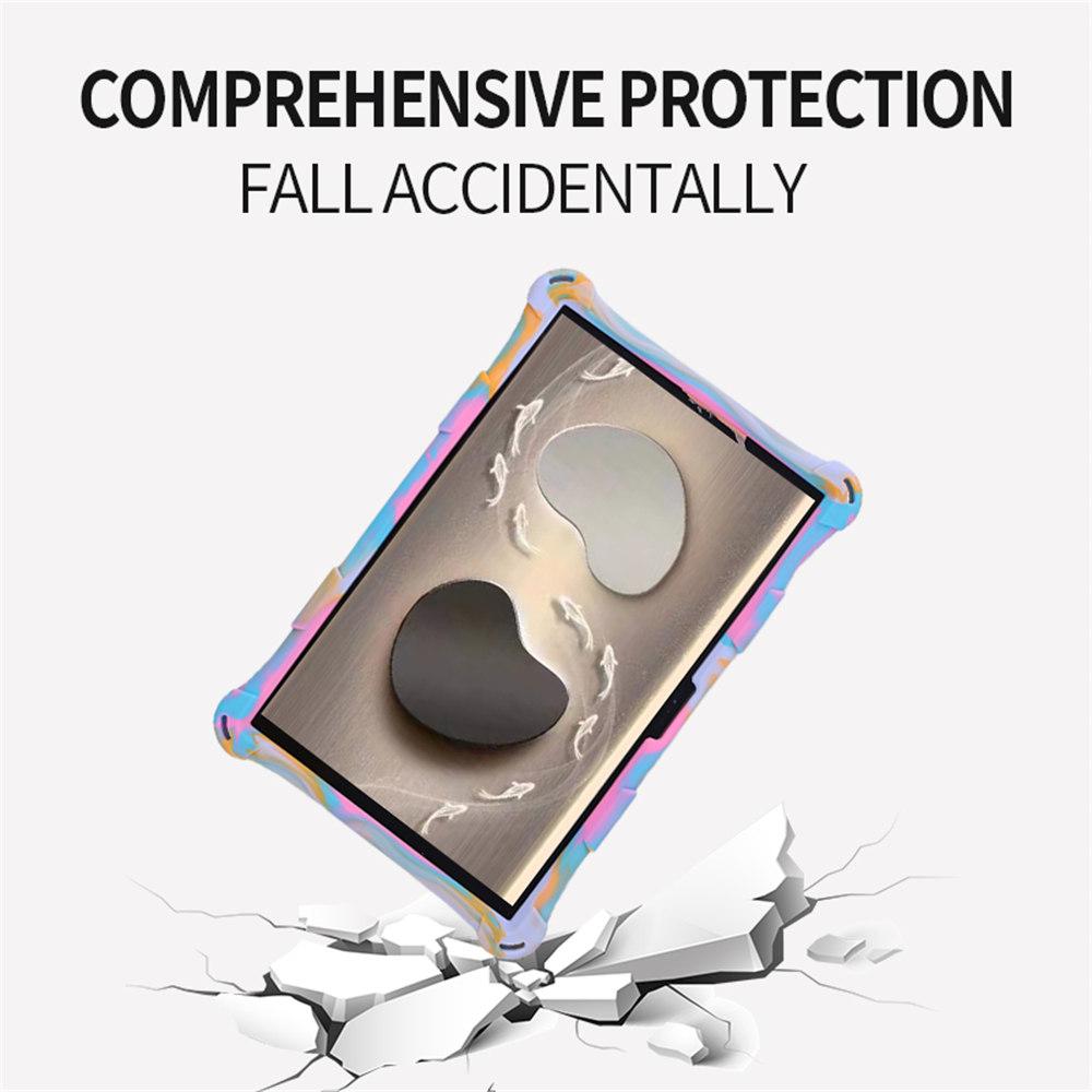 Soft Silicone Stand Case For Lenovo Tab M10 3rd Gen 10.1 inch TB-328FU 328XU Tablet Kids Cover+Strap and Pen