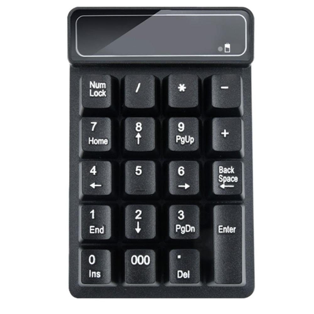 Mechanical Feel 2.4G Wireless Numeric Keyboard Wired Keyboard Mini USB Numeric Keypad  Notebook
