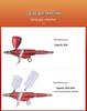 Electric Rechargeable Airbrush for Models, Makeup, Nail Art, Crafts, Hair, Cake, Furniture Repair.