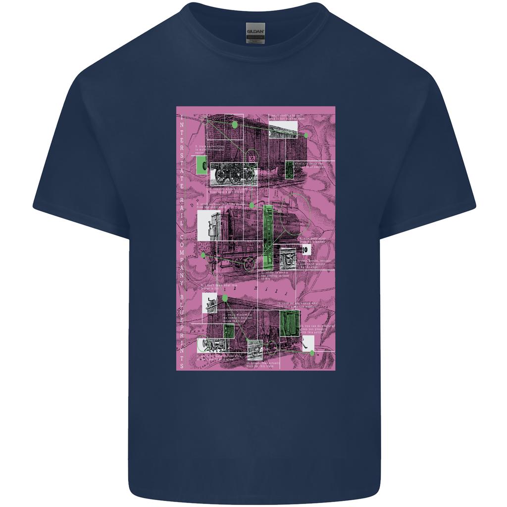 Trains Trainspotting Rail Carriages Unisexs Light Cotton TShirt