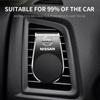 Suporte de Telefone Magnético de Metal Tipo L para Nissan J10 X-Trail Qashqai Juke Leaf Micra NOTE Patrol Acessórios de Estilo Gadgets