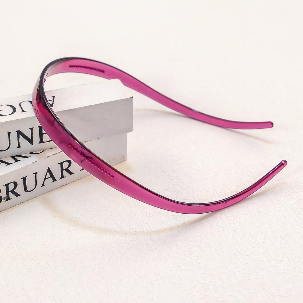 4PCS Sunglasses Frame Shape Plastic Hairband For Women Elegant Solid Headband Hair Decorate Hair Hoop Fashion Hair Accessories
