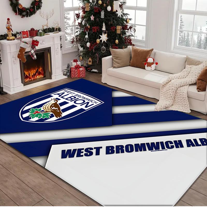 1PC rug Bromwich Albion  Carpet, Chair Rug,Area Rug for Office Bedroom living rooms bedroom, Doormat decor Christmas fan gifts