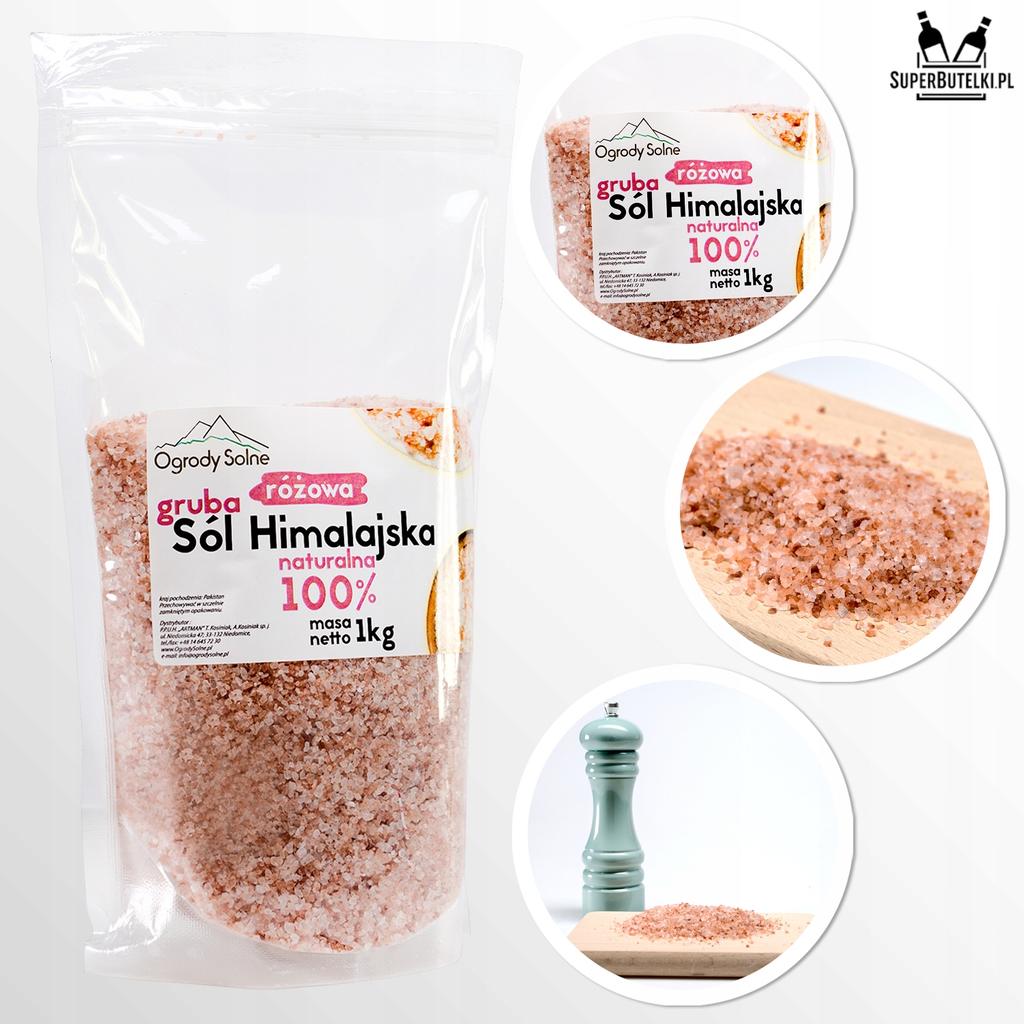 Himalayan coarse salt in a bag - 1 kg