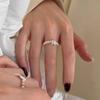 Charming Dog Pearl Elastic Rope Ring: Women's Fashionable, Versatile, and Lovely Design
