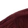 Qipai Men's Pure Wool Double-Layer Round Neck Pullover Sweater