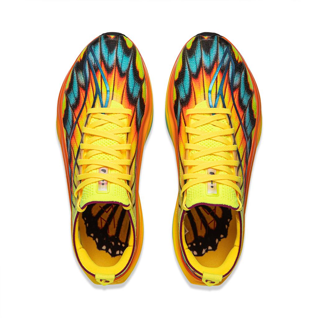 Li Ning Feidian 6 ELITE Cushioning Slip Resistant Abrasion Resistant Low Top Carbon Plate Running Shoes Unisex ARMW001-27