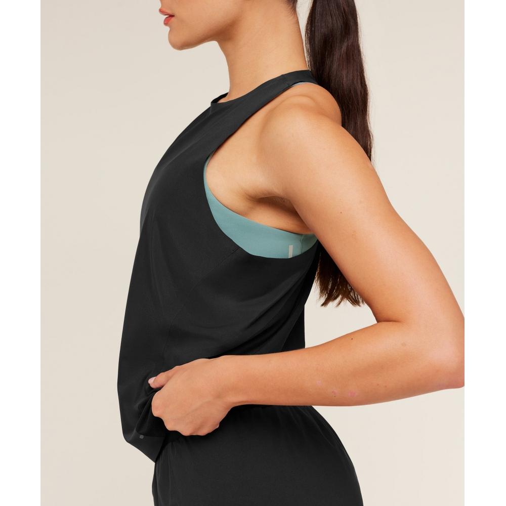 Gymshark Running Elite Loose Fit Tank Black B4b2l Bb2j