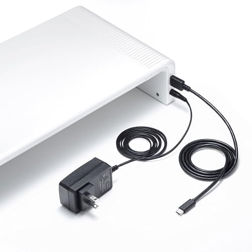Sanwa Supply USB Type-C Hub with Desktop Rack (White) MR-LC210CHW