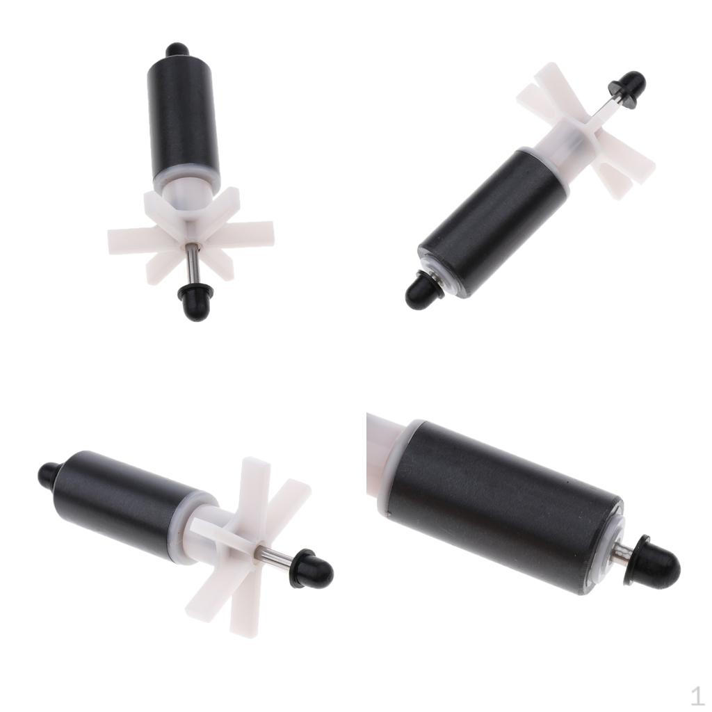 4 Pieces Aquarium Impeller Assembly Replacement Filter Parts For