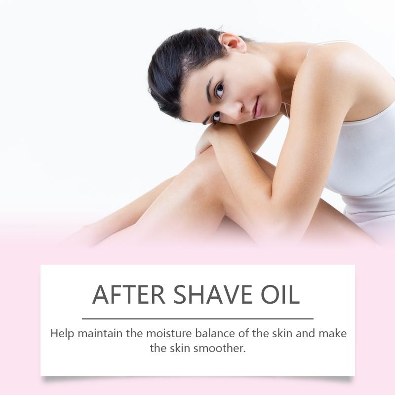Oceaura Strawberry After Shave Hair Removal Care Oil Mild Moisturizing Nourishing Soothing Smooth Skin Body Essential Oil