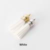 20Pcs/Lot 35mm Leather Tassel for Keychain Straps Jewelry Fiber Fringe Suede Tassel DIY Key Chain Pendants Jewelry Accessories