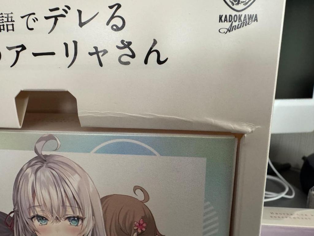 [USED] Arya-san, the girl next door who sometimes whispers in Russian, scale figure Blu-ray