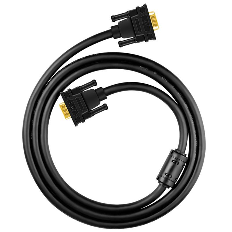 

Vga3+6 is aimed at connecting VGA for computer TV monitor 3 meters aluminium foil+PVC