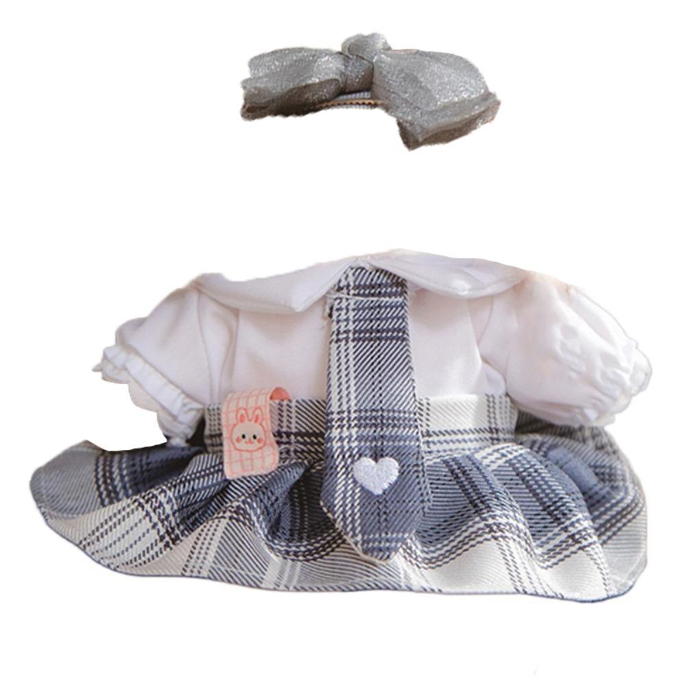 Pleated Skirt Cotton Doll's Clothes Dress Plush Doll Clothes  Doll Accessories