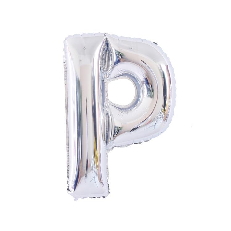 Aluminum Foil Balloon, English Letters, Birthday Party Wedding Decoration, 16" 32" 40"