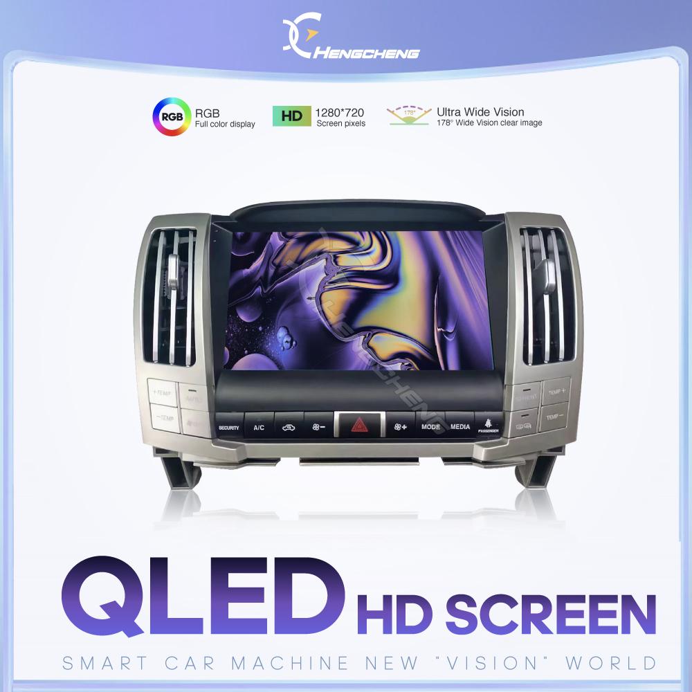 9.0Inch For Lexus RX300 350 400 2004-2008 Car Multimedia Video Player GPS Navigation Android13 8+256G 8Core CarPlay 4G 360Camera