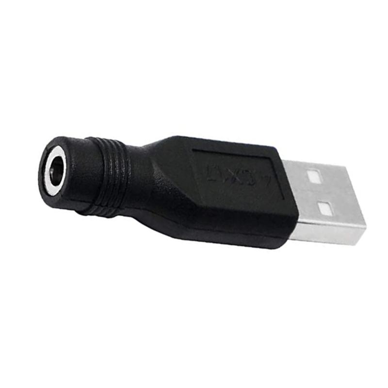 USB Stecker auf 3,5x1,35mm/4,0x1,7mm Buchse Ladekonverter Adapter Stecker Ladebuchse Netzteil