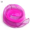 60x60CM Elegant Gradient Color Silk Scarf Women Luxury Small Square Scarf Summer Brand Performance Props Dancing Beach Scarves