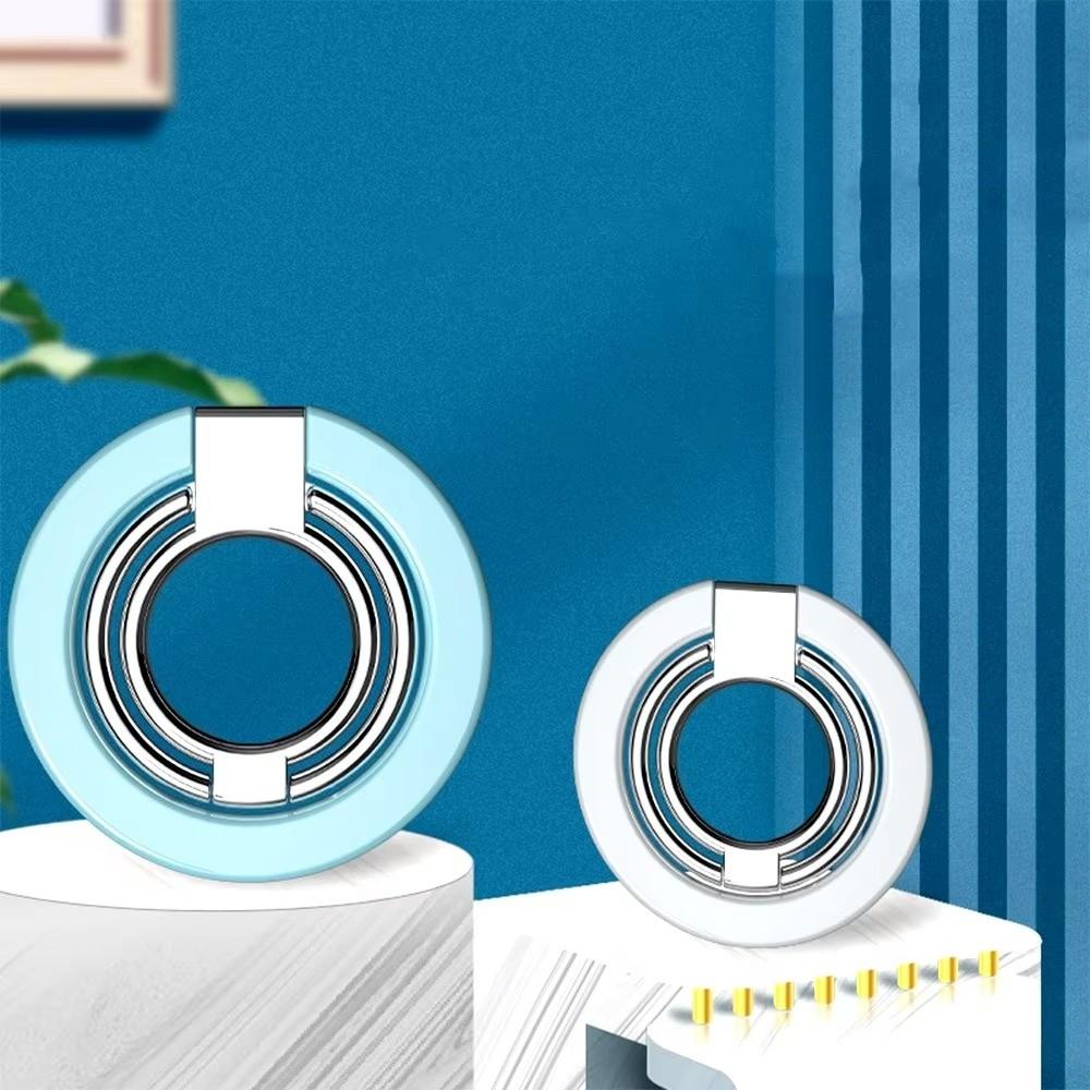 Ultra Thin Magnetic Finger Ring Holder Strong Suction Magnetic Phone Grip Phone Grip Stand  Car Use