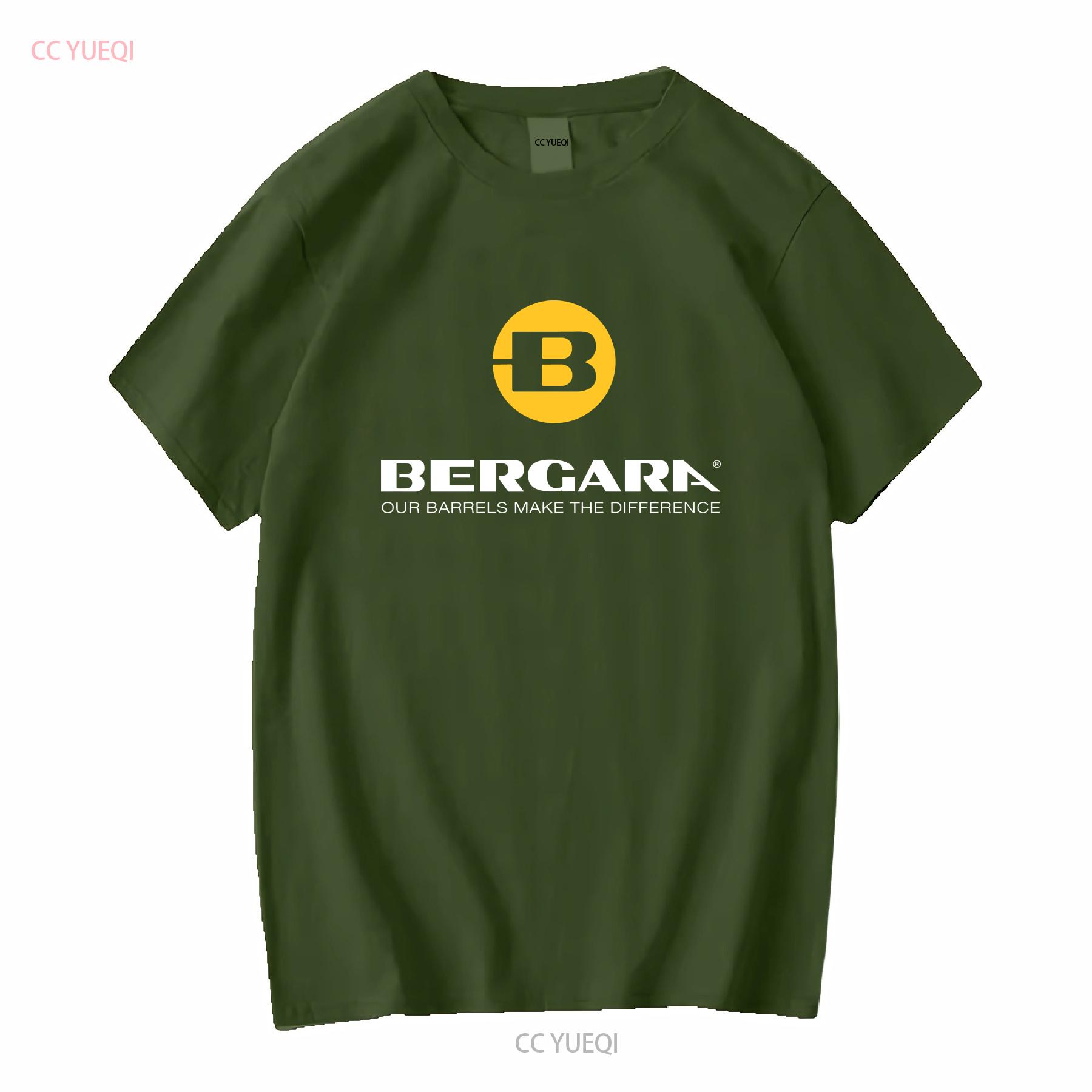 

New Bergara Guns Firearms Logo Men s Black T Shirt USA Size S to 5XL long sleeves vintage Washed Breathable Casual Comfortable L