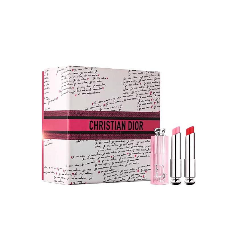 

DIOR Lipstick #001 pink + #031 strawberry color червоний