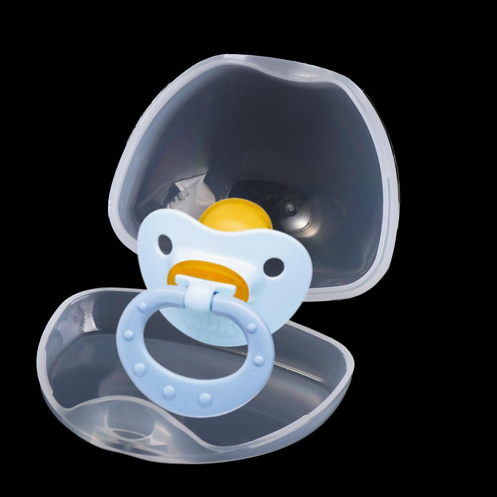 Transparent Portable Holder Baby Girls Case Infant Pacifier Box Nipple Box Plastic Storage Box
