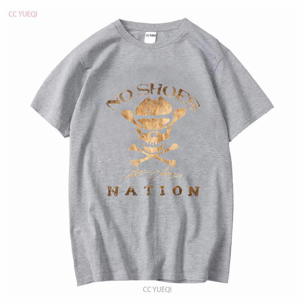 Live In No Shoes Nation Kenny Chesney T Shirt Everybody Wants To Go Heaven Long Or Short Sleeves Vintage Washed