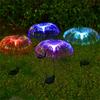 Solar Outdoor Lights MultiColor Changing Jellyfish Ground Lights  LED Lamp Garden Path-way 