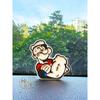 New Popeye Car Air Vent Diffuser Stone Aromatherapy Car Decoration, Purely Handmade, Personalized, High-End Gift