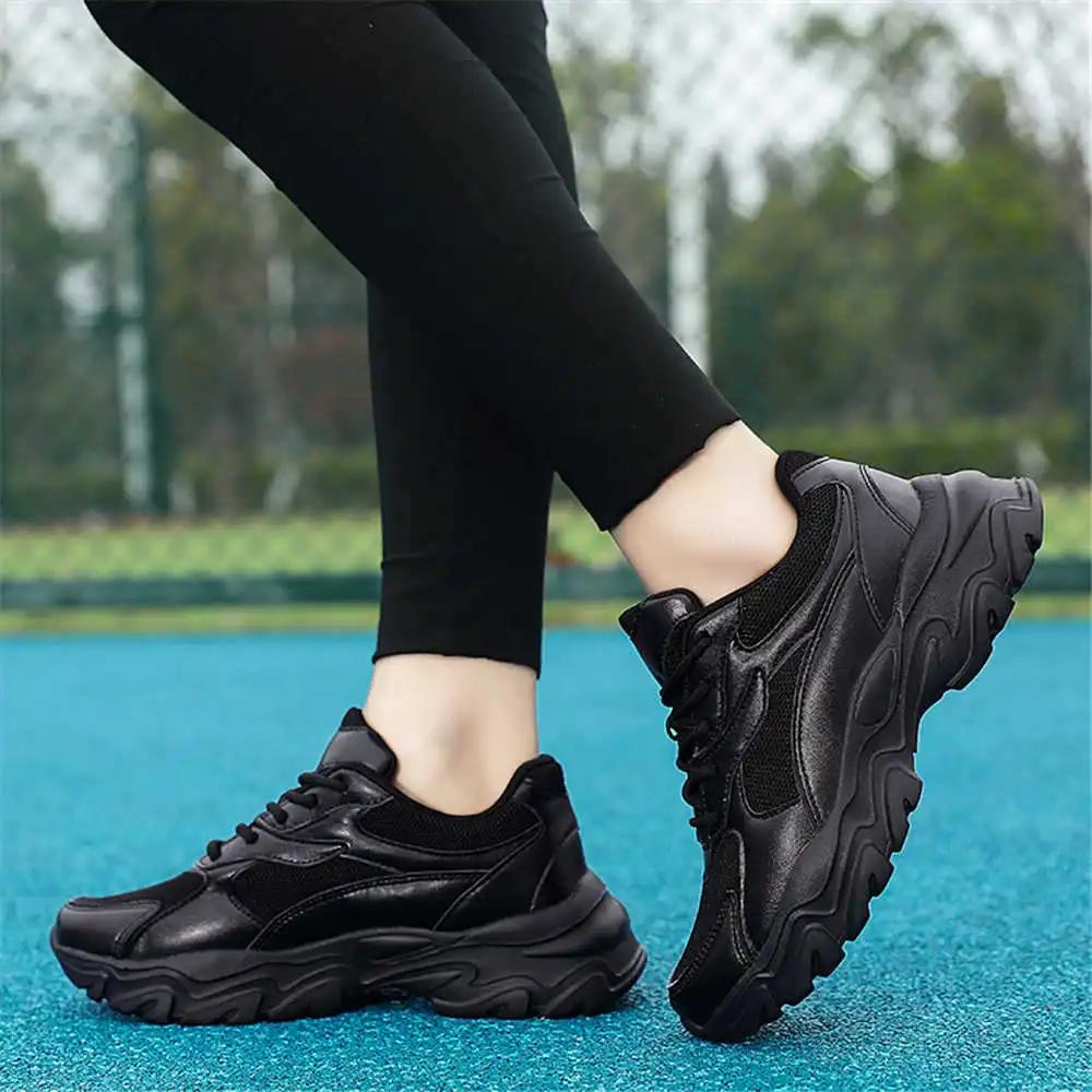 Fashion Autumn Round Toe Shoes For Women White Casual Volleyball Sneakers Red Woman Basketball Sport Popular Goods In Offers