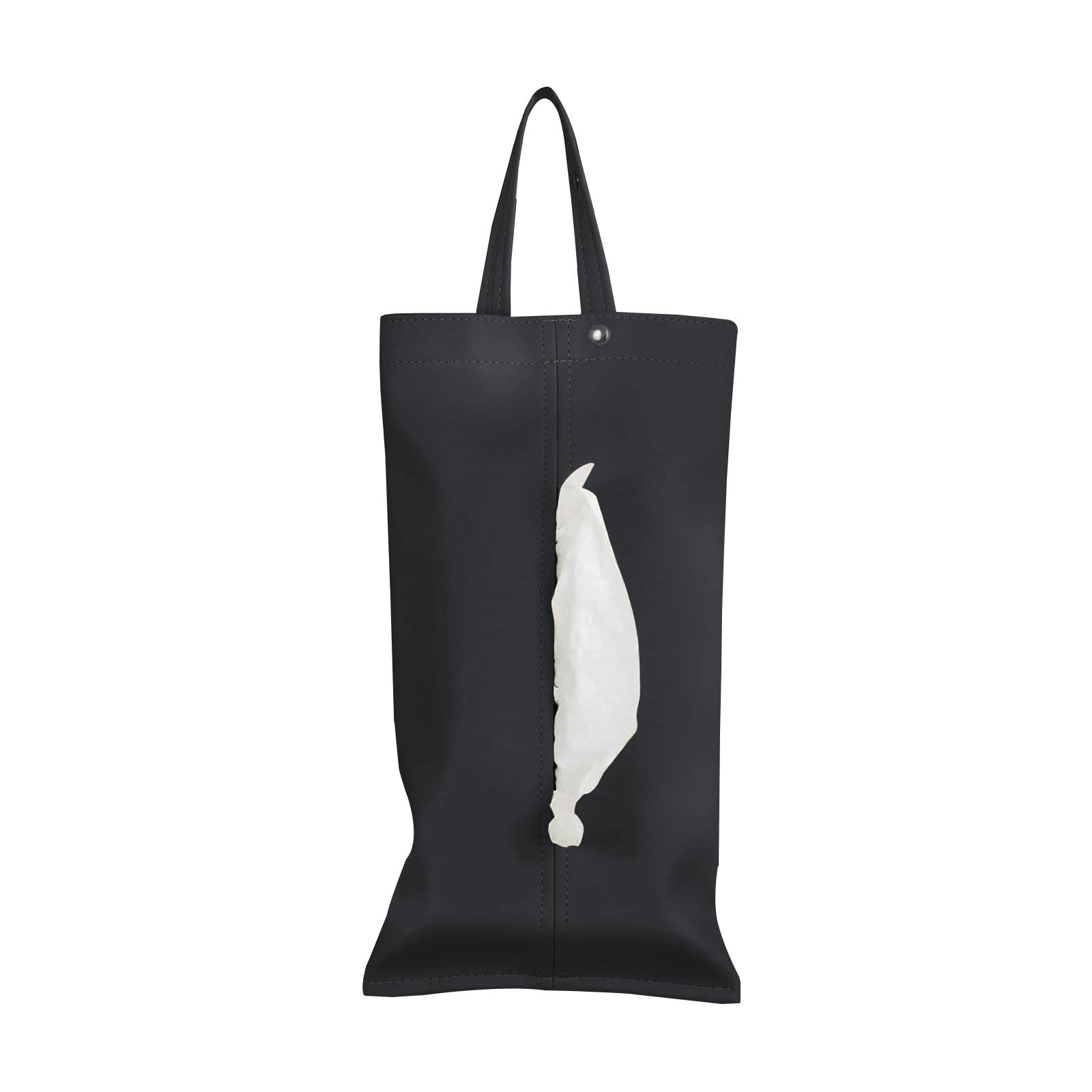 

Wataku Yuhin Салфетница для салфеток Скрывает салфетки Живая маска Вписывается в интерьер 1 шт., Подвесная, Водонепроницаемая, Для автомобилей, Стильная, Крышка, Настенное хранение, чёрный