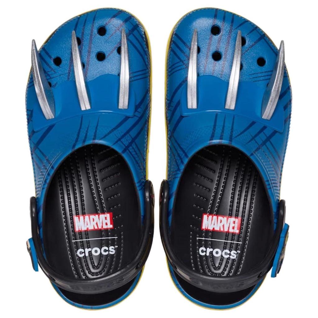 MARVEL x Crocs Classic Clog Wolverine Módní Trendy Dřeváky Pánské Modré 211779-90H