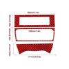 For Porsche Boxster/996 Red Carbon Fiber Interior Central Storage Box Cover Trim