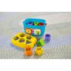 Fisher-Price Infant First Blocks Rainforest (6 Months and Up) Baby Toy Educational Block Set (FFC84)
