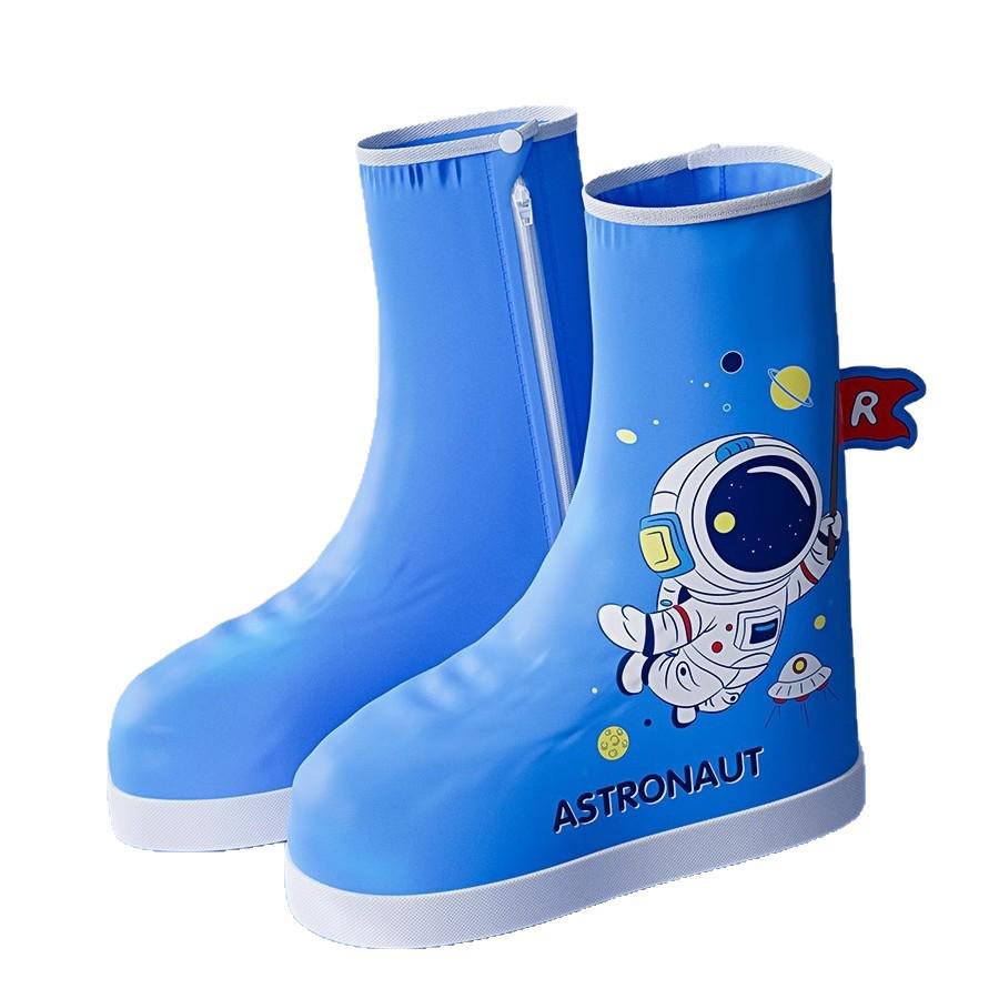 Wiederverwendbare Rutschfeste Regenstiefelüberzieher - Wasserdicht, Verdickt, Verschleißfest für Kinder, Frauen und Männer