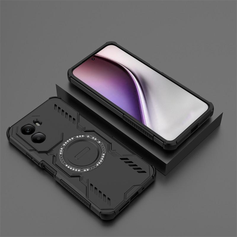 For Xiaomi Poco M7 Plus Case Poco M7 Plus Cover Heat Dissipation Magnetic Wireless Charging Protective Phone Cases On Poco M7 4G