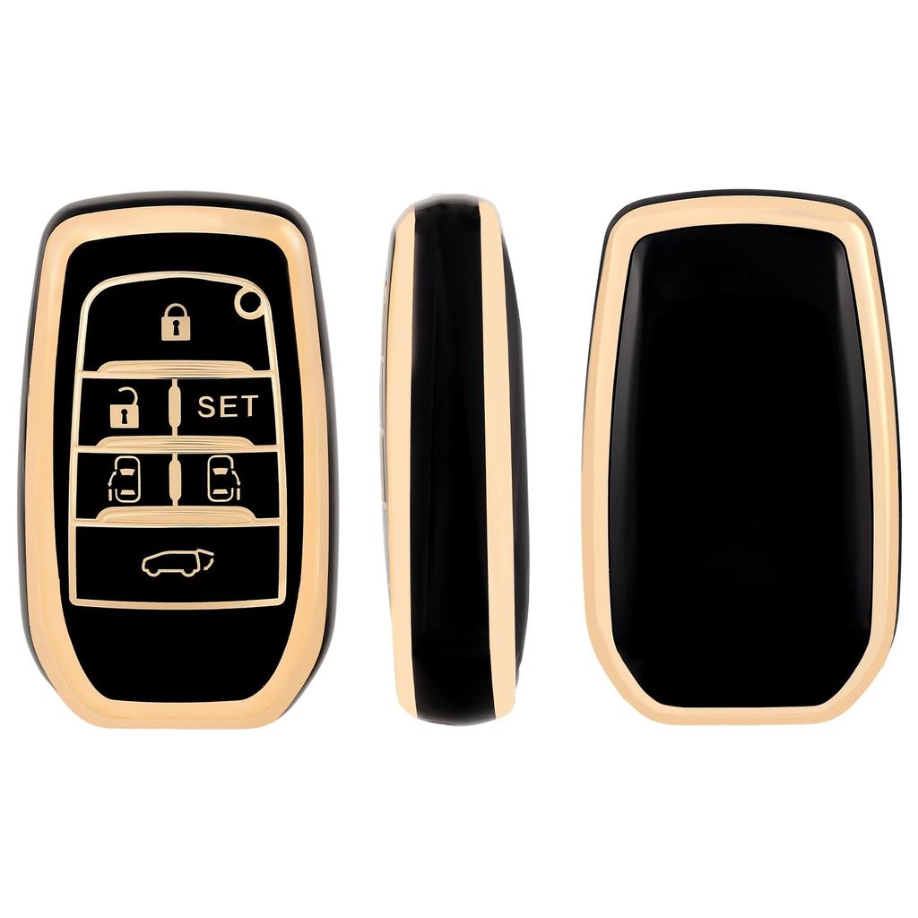 OFF WE GO Key Case, TPU Car Key Shell Key Cover, Compatible with Alphard