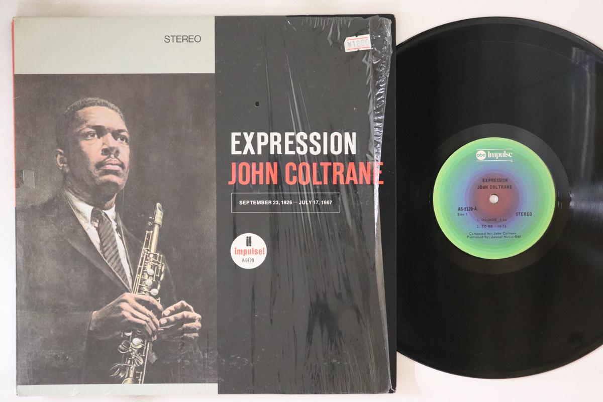 

LP Пластинка JOHN COLTRANE - Expression AS9120 IMPULSE 1974 US Джаз Б/У